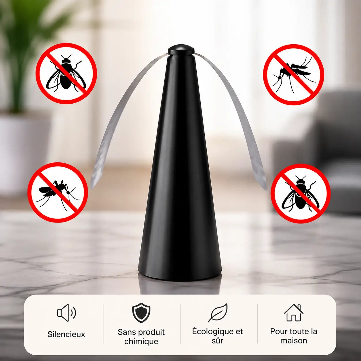 Ventilateur Anti-Insectes de Table