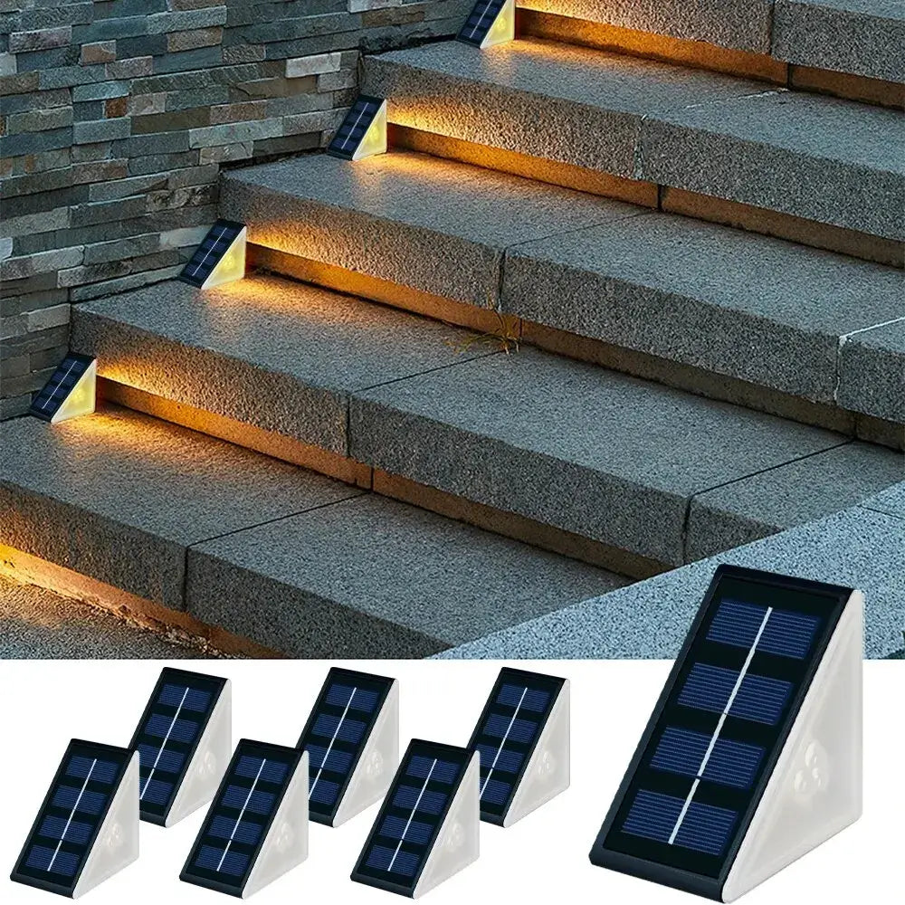 Pack de 2 Lampes Solaires Escalier LED