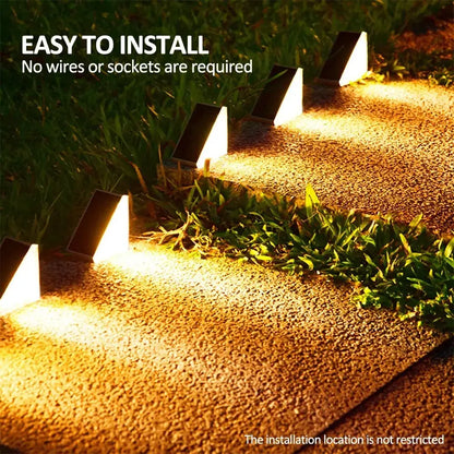 Pack de 2 Lampes Solaires Escalier LED