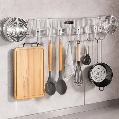 Lot de 2 – Organisateurs Muraux Pliables à Crochets